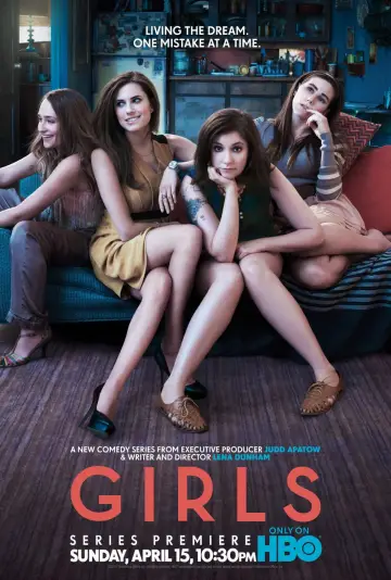Poster for the TV series "Girls" #1696012