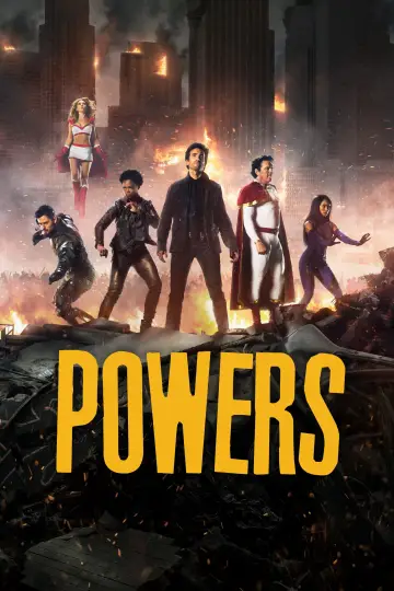 Poster for the TV series "Powers" #1735171