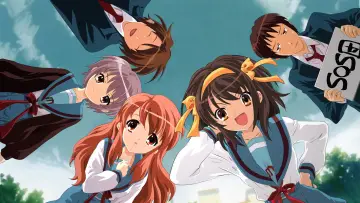 Backdrop for the TV series "The Melancholy of Haruhi Suzumiya" #1394893
