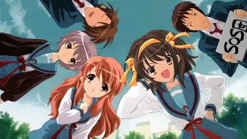 Backdrop for the TV series "The Melancholy of Haruhi Suzumiya" #1394895
