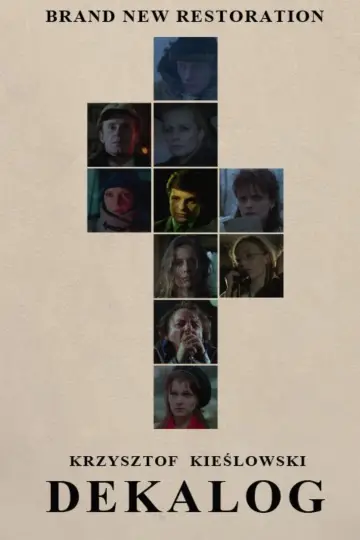 Poster for the TV series "Dekalog" #1505309