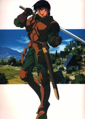 Poster for the TV series "Record of Lodoss War" #1505426