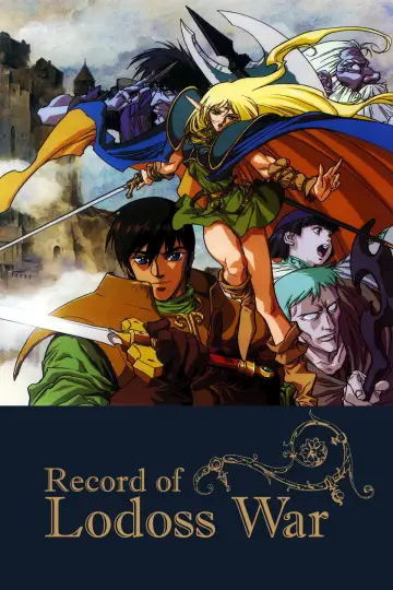 Poster for the TV series "Record of Lodoss War" #1505430