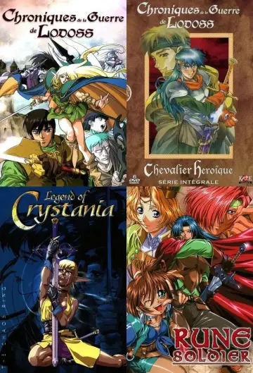 Poster for the TV series "Record of Lodoss War" #1505435