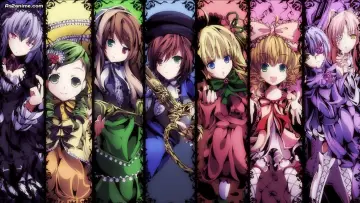 Backdrop for the TV series "Rozen Maiden" #1765580