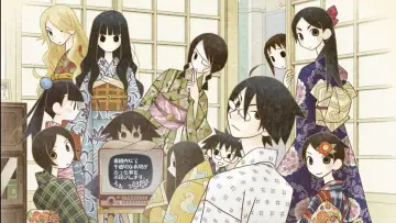 Backdrop for the TV series "Sayonara Zetsubou Sensei" #1383741