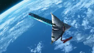Backdrop for the TV series "The Girl Who Leapt Through Space" #1727154