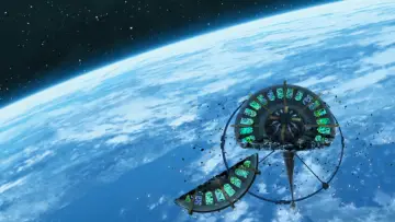 Backdrop for the TV series "The Girl Who Leapt Through Space" #1727167