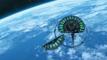Backdrop for the TV series "The Girl Who Leapt Through Space" #1727170