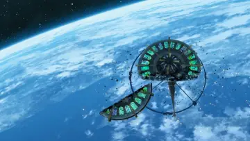 Backdrop for the TV series "The Girl Who Leapt Through Space" #1727172