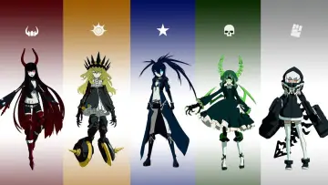 Backdrop for the TV series "Black Rock Shooter" #1788321