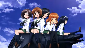 Backdrop for the TV series "Girls und Panzer" #1352165