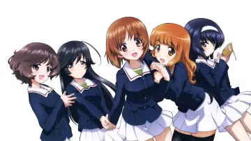 Backdrop for the TV series "Girls und Panzer" #1352167