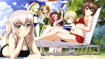 Backdrop for the TV series "Girls und Panzer" #1352174