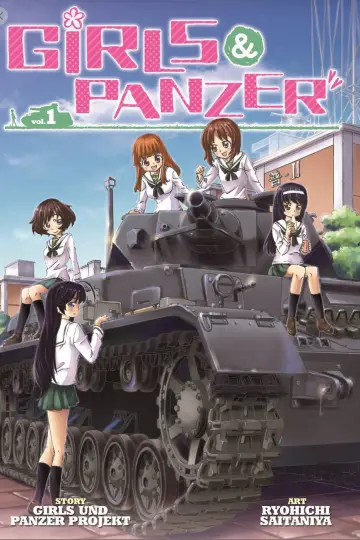 Poster for the TV series "Girls und Panzer" #1352179