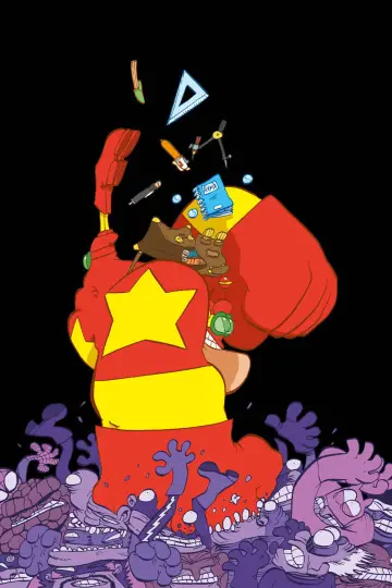 Poster for the TV series "Captain Biceps" #1394478