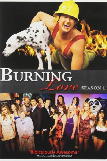 Poster for the TV series "Burning Love" #1734988