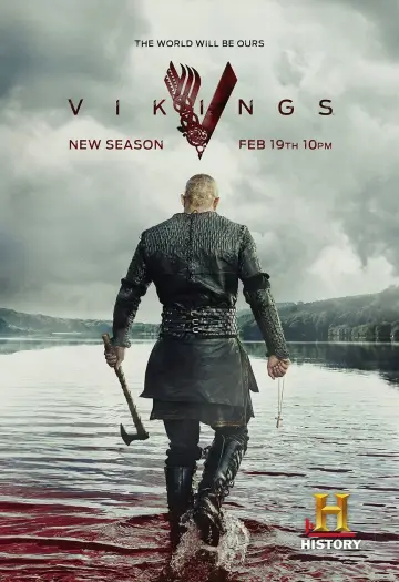Poster к сериалу "Vikings" #1240675