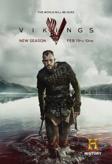 Poster к сериалу "Vikings" #1240676