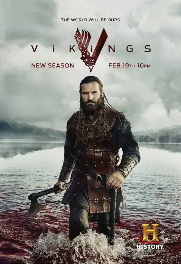 Poster к сериалу "Vikings" #1240677