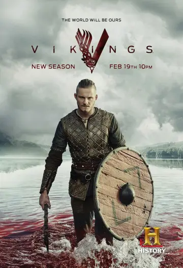 Poster к сериалу "Vikings" #1240678