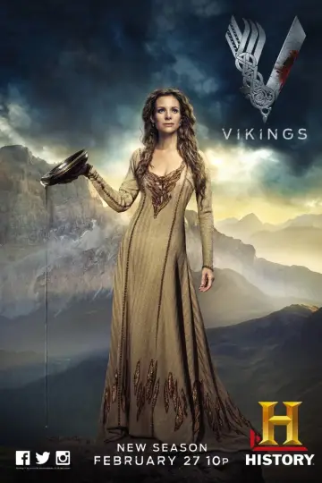 Poster к сериалу "Vikings" #1240686