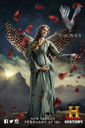 Poster к сериалу "Vikings" #1240687