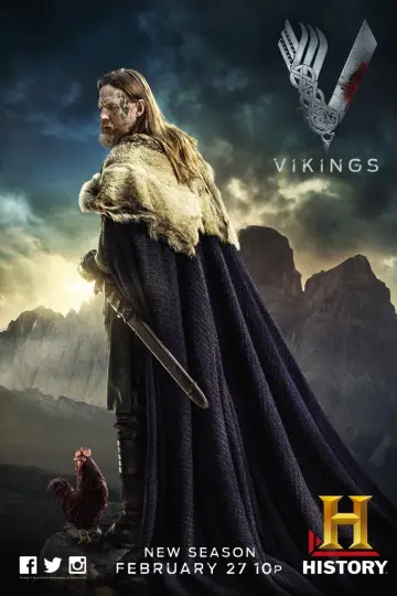 Poster к сериалу "Vikings" #1240689