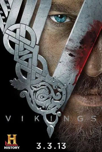 Poster к сериалу "Vikings" #1240690