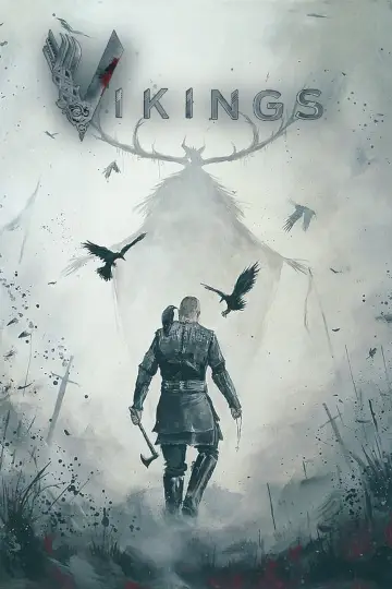 Poster к сериалу "Vikings" #1240754