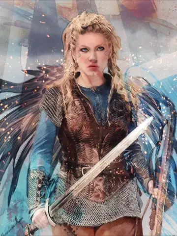 Poster к сериалу "Vikings" #1240756
