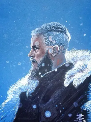 Poster к сериалу "Vikings" #1240764