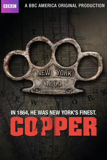 Poster for the TV series "Copper" #1850279
