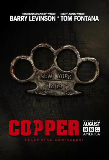 Poster for the TV series "Copper" #1850280