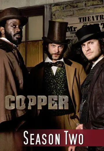 Poster for the TV series "Copper" #1850536