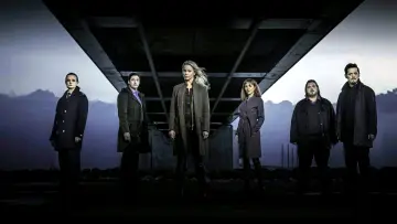 Backdrop for the TV series "The Bridge" #1339965