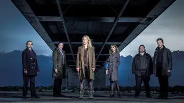 Backdrop for the TV series "The Bridge" #1339983
