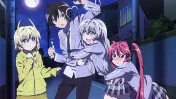Backdrop for the TV series "Nyaruko: Crawling with Love!" #1596696