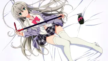 Backdrop for the TV series "Nyaruko: Crawling with Love!" #1596703