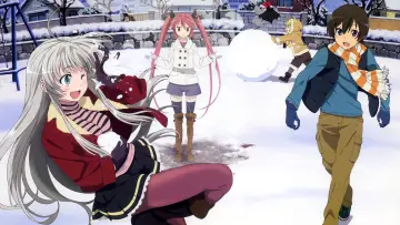 Backdrop for the TV series "Nyaruko: Crawling with Love!" #1596707