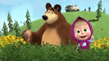 Backdrop for the TV series "Masha and the Bear" #1297282