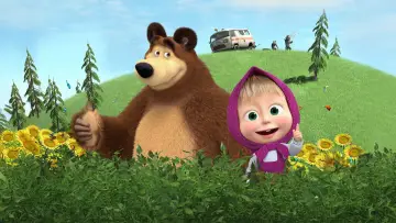 Backdrop for the TV series "Masha and the Bear" #1297286