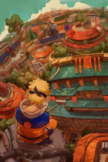 Poster к сериалу "Naruto" #1271990