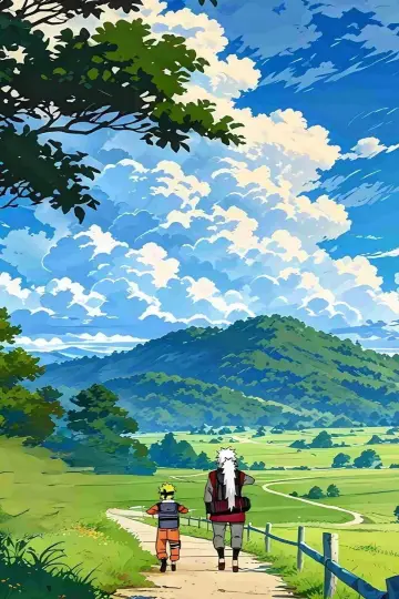 Poster for the TV series "Naruto" #1518475