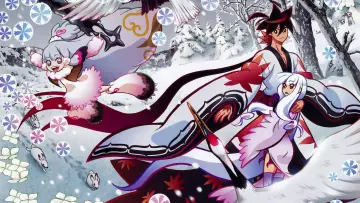 Backdrop for the TV series "Katanagatari" #1749583