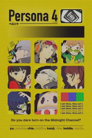Poster for the TV series "PERSONA 4 the Animation" #1448755