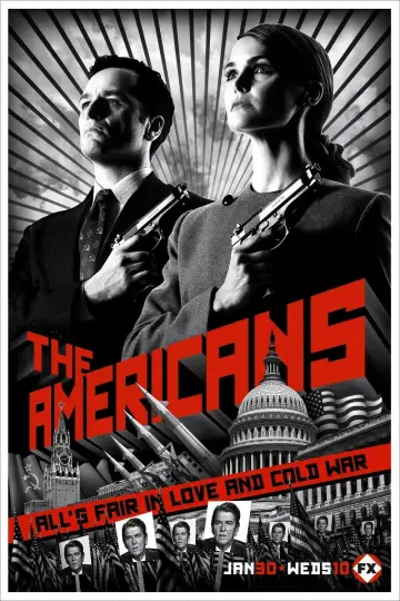 Poster к сериалу "The Americans" #1280422