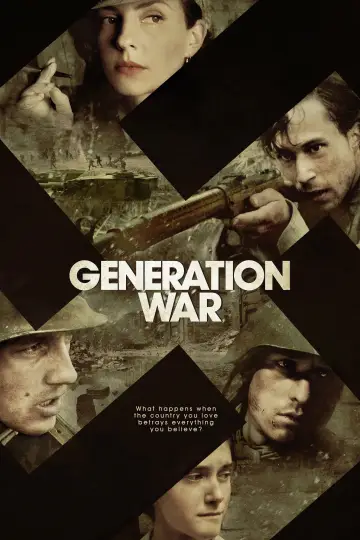 Poster for the TV series "Generation War" #1442665