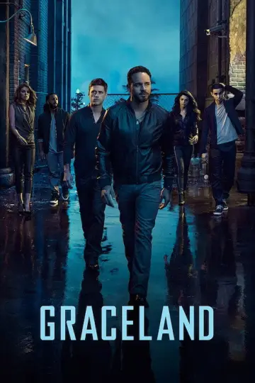 Poster for the TV series "Graceland" #1543098
