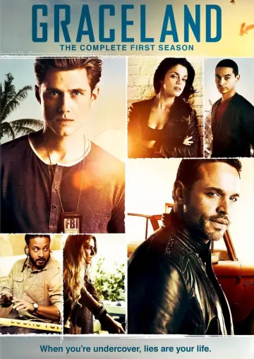 Poster for the TV series "Graceland" #1727641